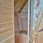 Toilettes sèches - Camping Bretagne Nord